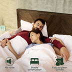 Slother-Alander Deluxe Wood Platform Bed Frame