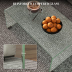 Sage Glass Coffee Table