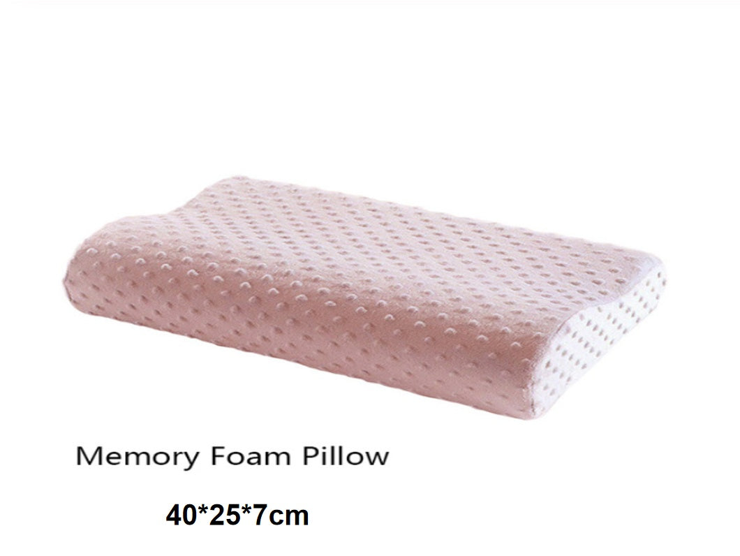 Cervical Memory Foam Neck Pillow–Orthopedic Support for Pain‑Free Sleep