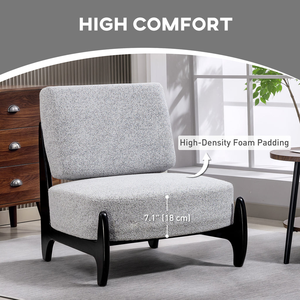 Camden Modern Accent Chair-Grey