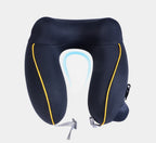 Inflatable U‑Shaped Travel Pillow