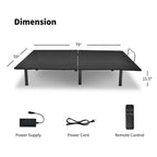 ElevateRest 3.0 Queen Adjustable Base — Zero Gravity, Wireless Remote, Dual USB Ports