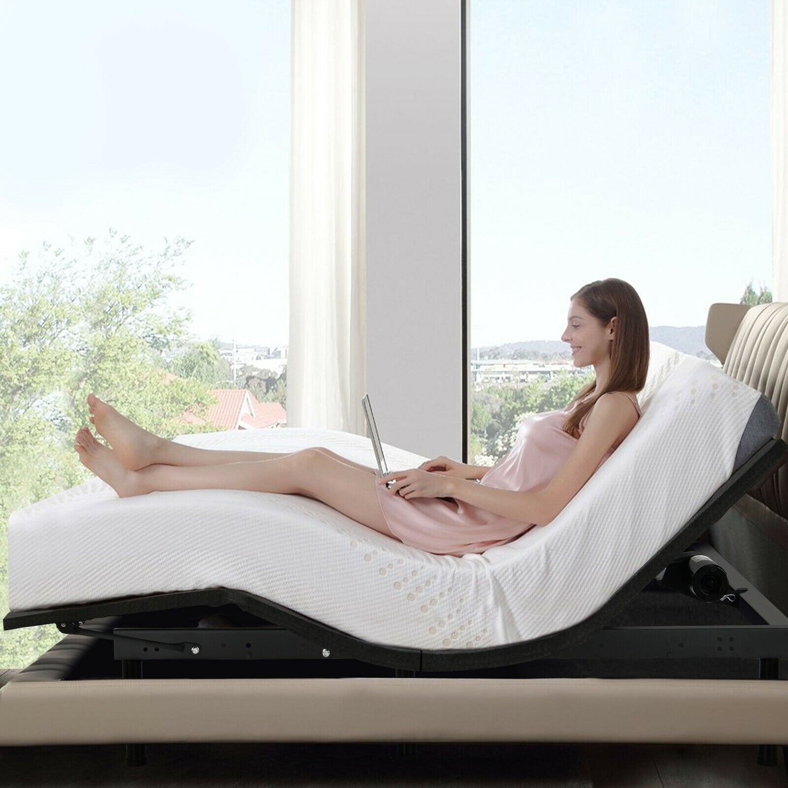 ElevateRest 3.0 Queen Adjustable Base — Zero Gravity, Wireless Remote, Dual USB Ports