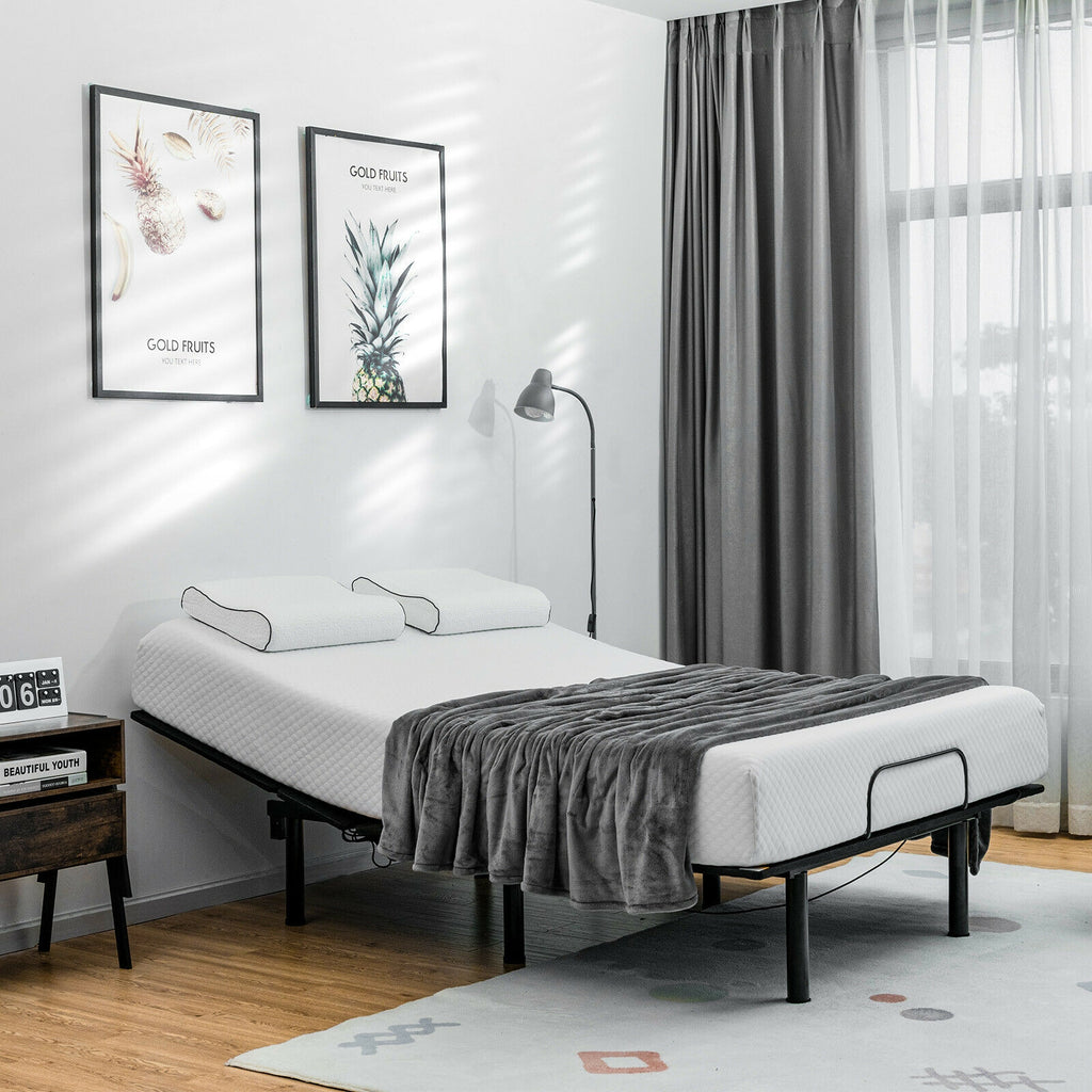 ElevateRest 2.0 Queen Adjustable Base — Head & Foot Incline, USB Ports-Available in 2 Sizes