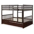Bunk bed with trundle functionality