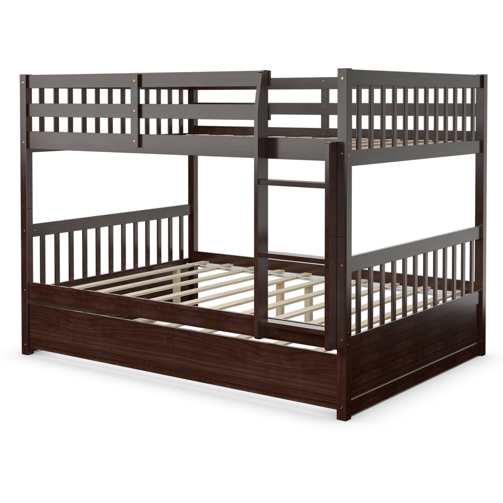 Bunk bed with trundle functionality