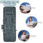 Shelby Foldable Massage Mat with Heat &amp; 10 Vibration Motors–Full‑Body Relaxation Anywhere