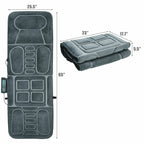 Shelby Foldable Massage Mat with Heat &amp; 10 Vibration Motors–Full‑Body Relaxation Anywhere