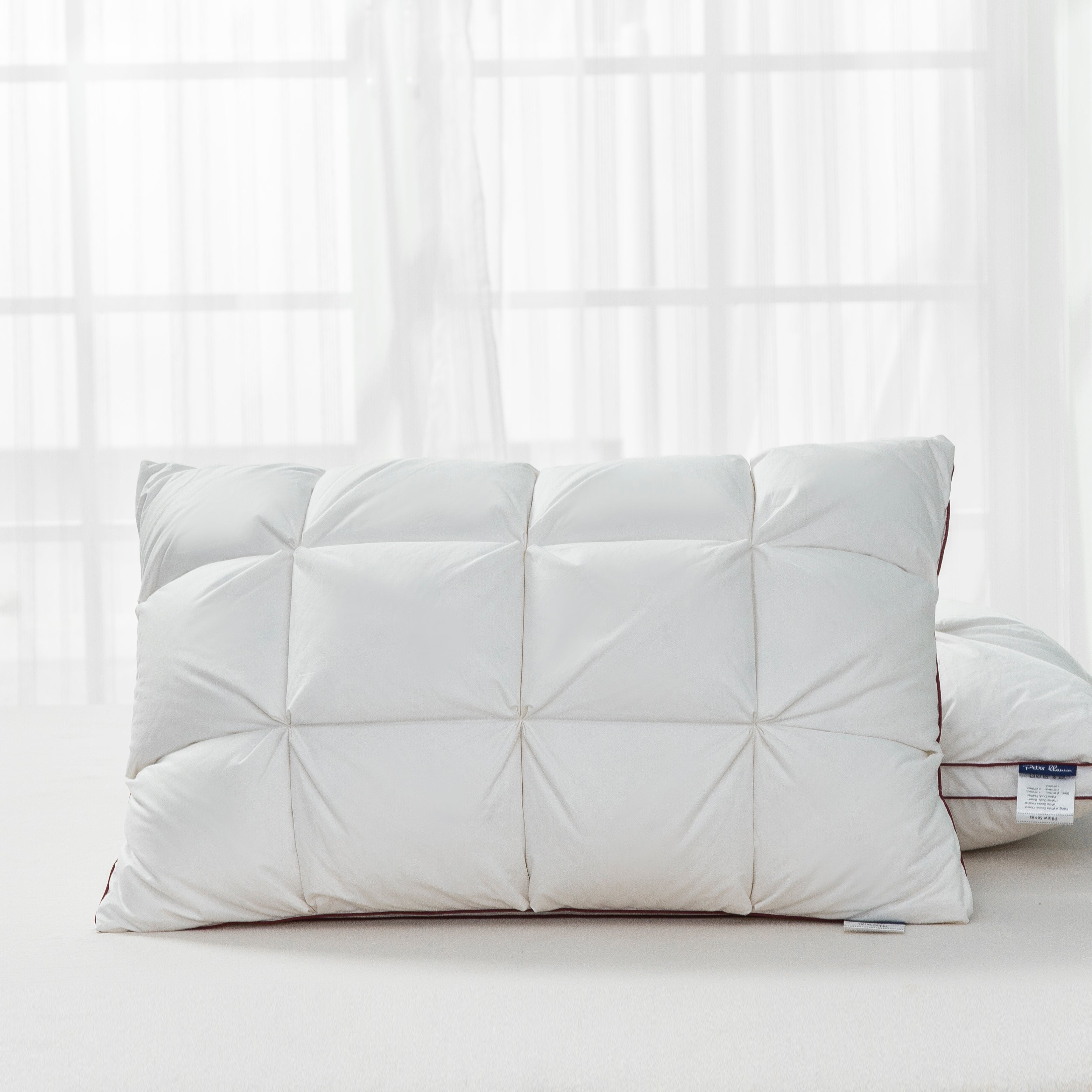 White Goose Alternative Down Pillow-Queen and King Sizes