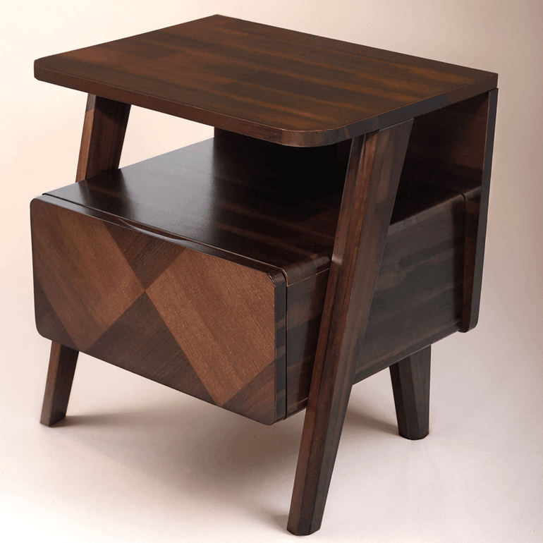 Slother-Rum Nightstand with drawer