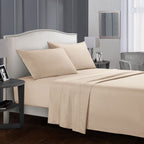 Premium 4-Piece Bed Sheet Set – Heat‑Storing, Ultra-Warm, Temperature Regulating Plain Colours