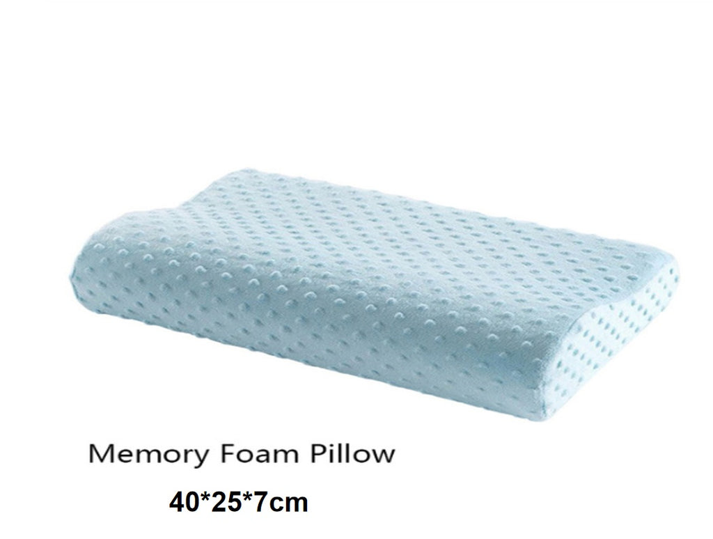 Cervical Memory Foam Neck Pillow–Orthopedic Support for Pain‑Free Sleep