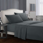 Premium 4-Piece Bed Sheet Set – Heat‑Storing, Ultra-Warm, Temperature Regulating Plain Colours