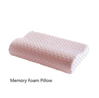 Cervical Memory Foam Neck Pillow–Orthopedic Support for Pain‑Free Sleep