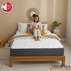 STELLAR Medium Firm – Premium Orthopedic Mattress with Cooling Gel, High-Density Soy Foam & Quilted Top | Made in Canada