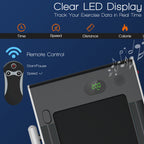 2.25HP 2-in-1 Folding Treadmill with Remote Control & LED Display-Silver