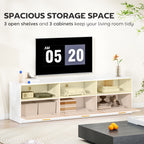 Dallas TV Stand with Storage Modern Entertainment 