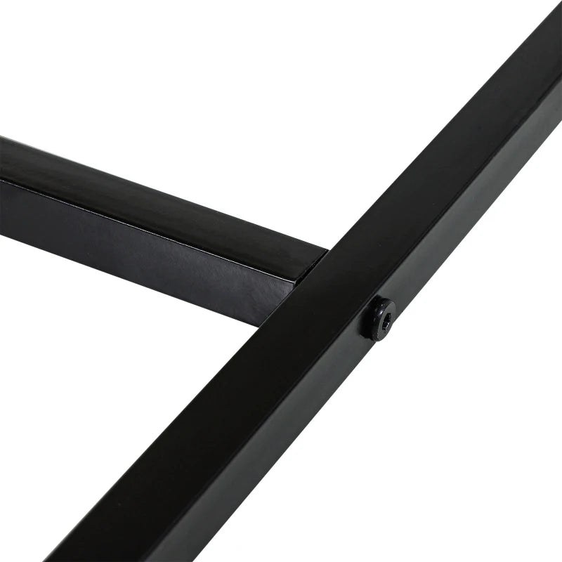 Gabi Modern Nightstand-Bedside Table with Drawers, Side End Table with Metal Legs for Bedroom, Zig Zag Design, Natural