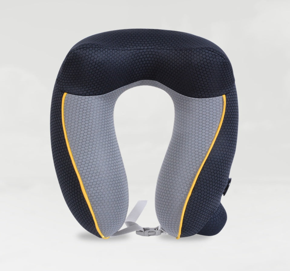 Inflatable U‑Shaped Travel Pillow