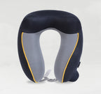 Inflatable U‑Shaped Travel Pillow