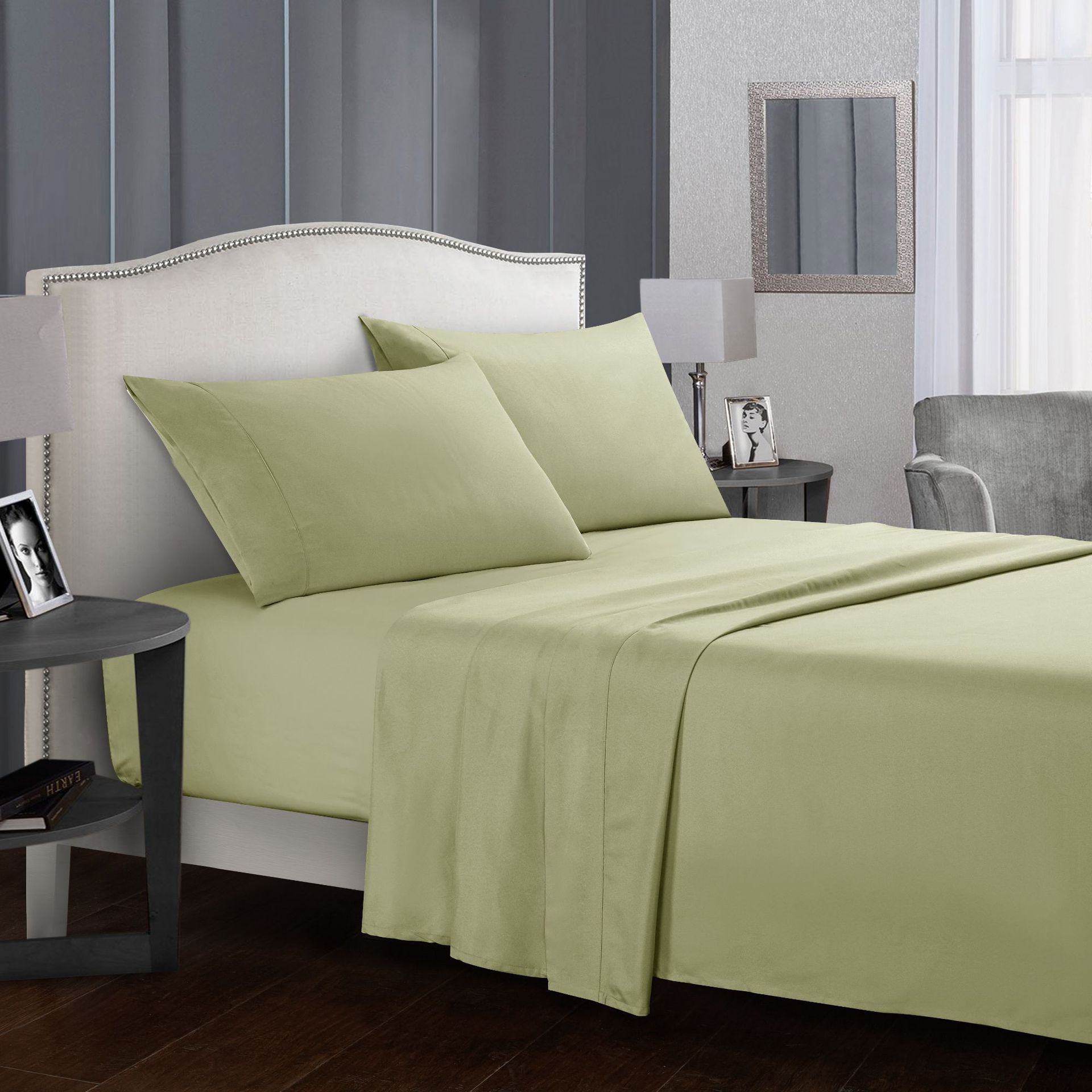Premium 4-Piece Bed Sheet Set – Heat‑Storing, Ultra-Warm, Temperature Regulating Plain Colours