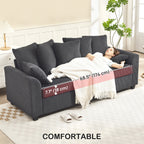 RAMSEY Corduroy Couch