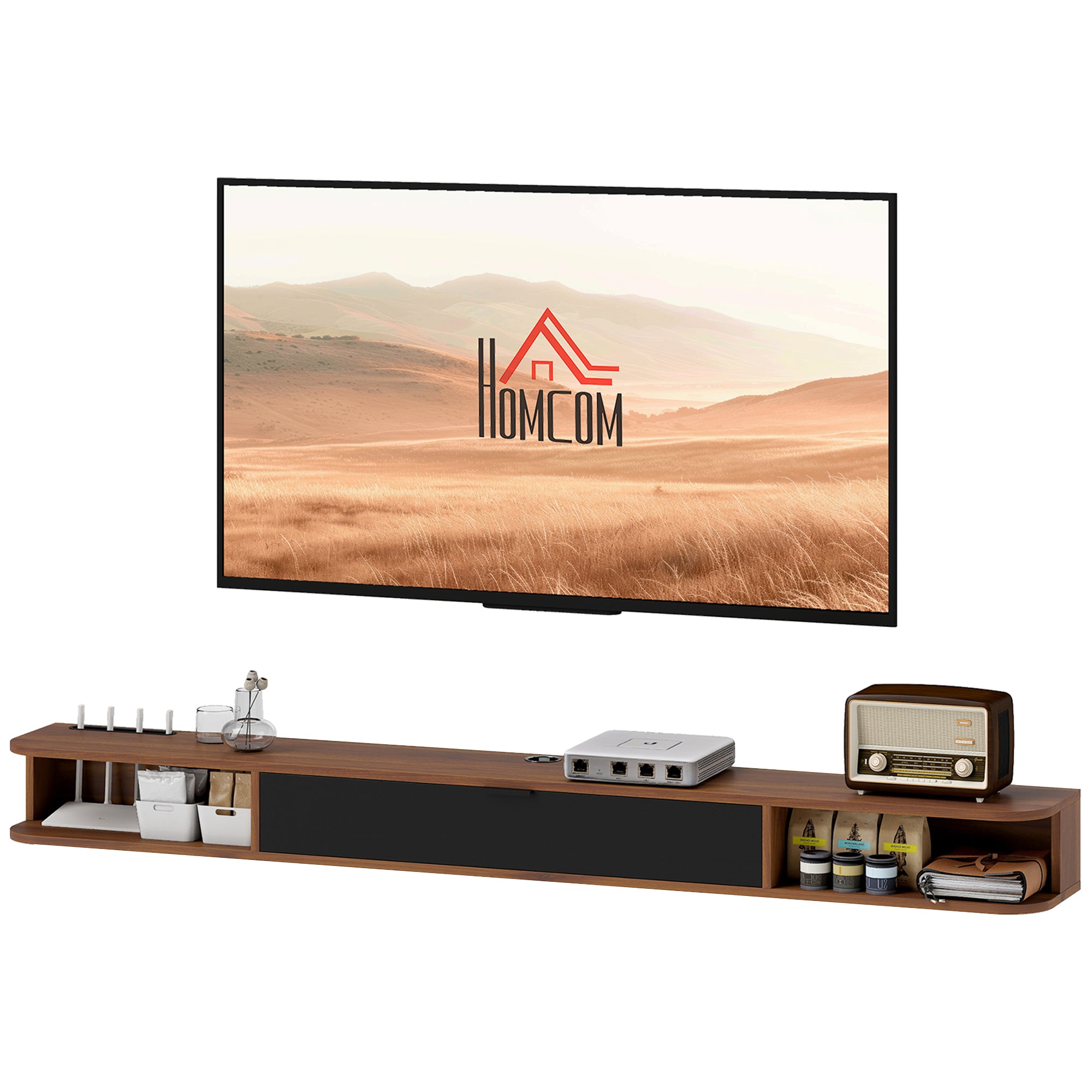  Floating TV Stand for TVs up to 75 Inch