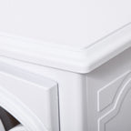 Clover electric fireplace heater with realistic flame effect and modern indoor heating design