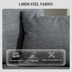 NAPLES Modern Upholstered Couch