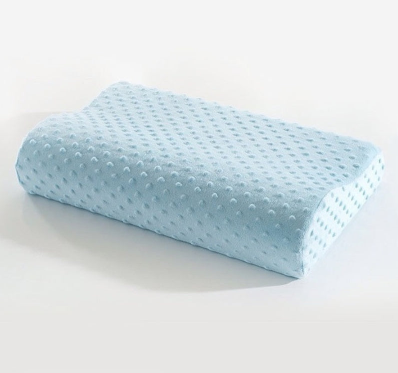 Cervical Memory Foam Neck Pillow–Orthopedic Support for Pain‑Free Sleep