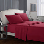 Premium 4-Piece Bed Sheet Set – Heat‑Storing, Ultra-Warm, Temperature Regulating Plain Colours