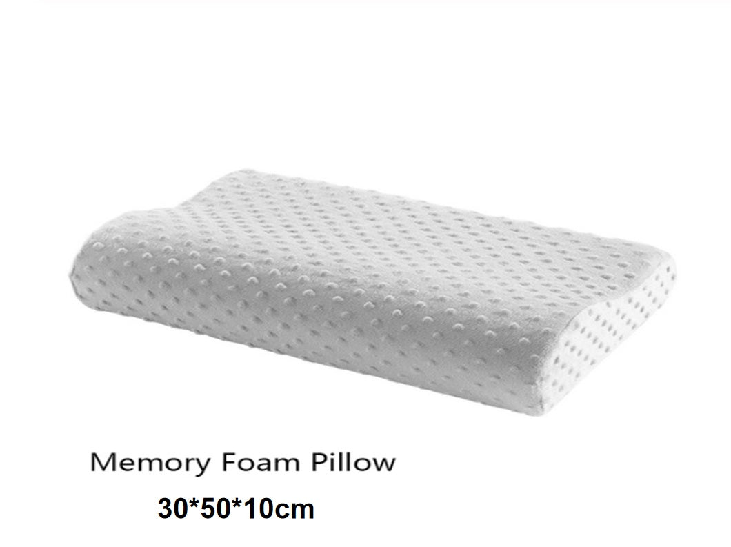 Cervical Memory Foam Neck Pillow–Orthopedic Support for Pain‑Free Sleep