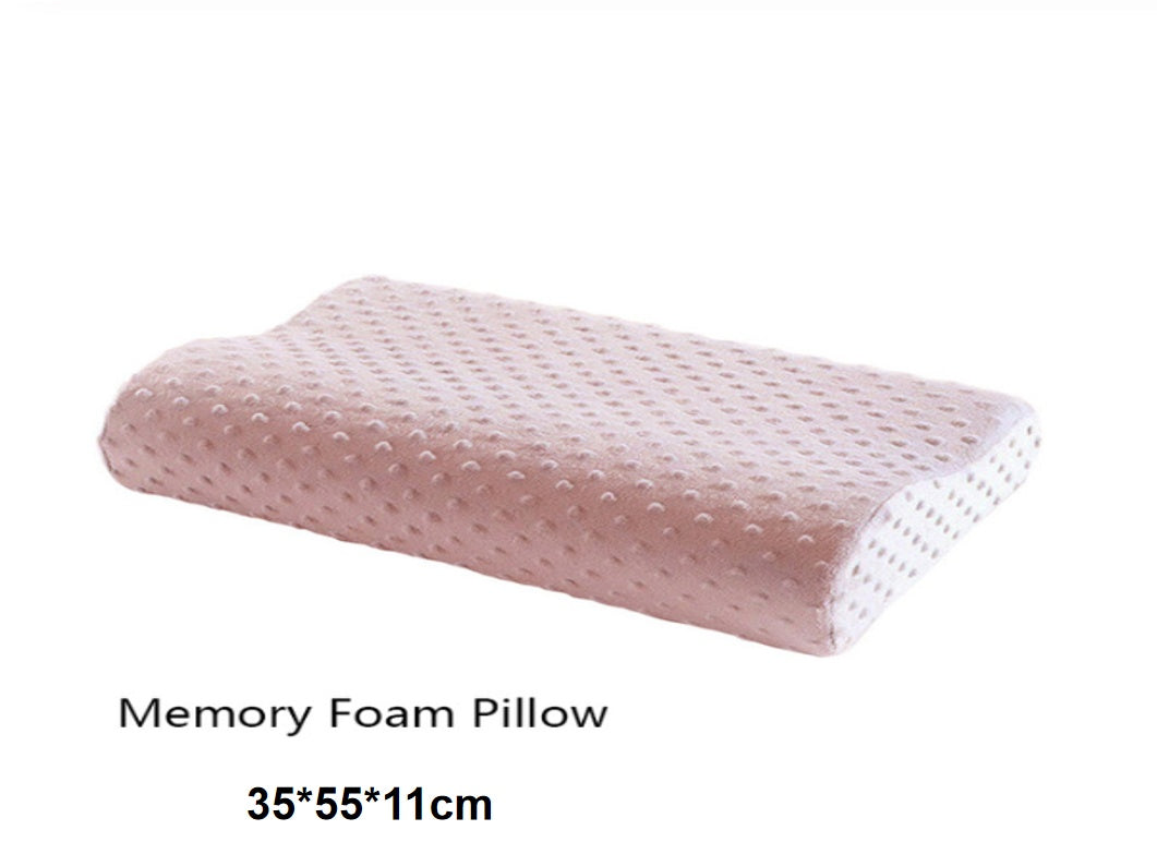 Cervical Memory Foam Neck Pillow–Orthopedic Support for Pain‑Free Sleep