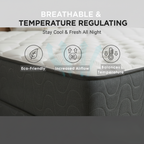 STELLAR Medium Firm – Premium Orthopedic Mattress with Cooling Gel, High-Density Soy Foam & Quilted Top | Made in Canada