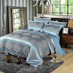 Luxury 4‑Piece Cotton Bedding Set – HX Pure Cotton Satin