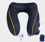 Inflatable U‑Shaped Travel Pillow