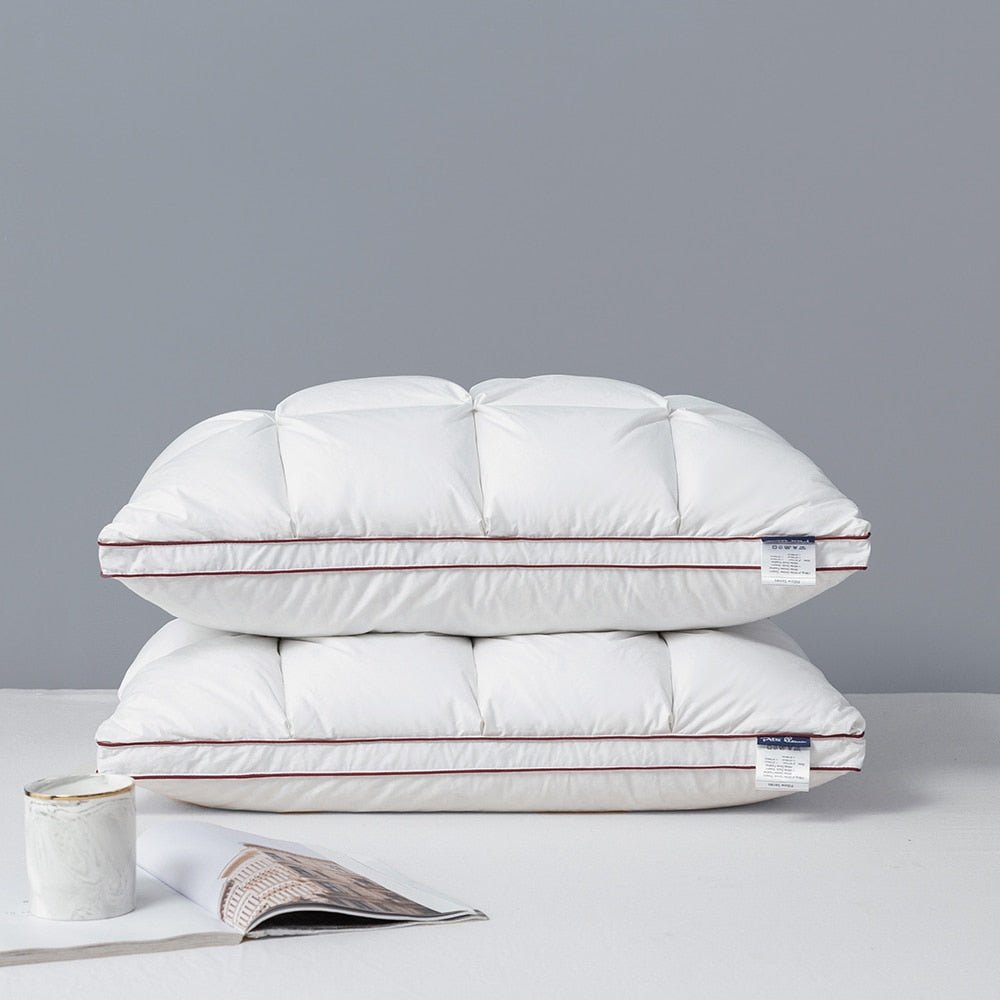 White Goose Alternative Down Pillow-Queen and King Sizes
