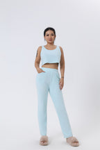 Cozy 3‑Piece Pajama Lounge Set – Soft, Fluffy & Stylish Winter Loungewear for Women