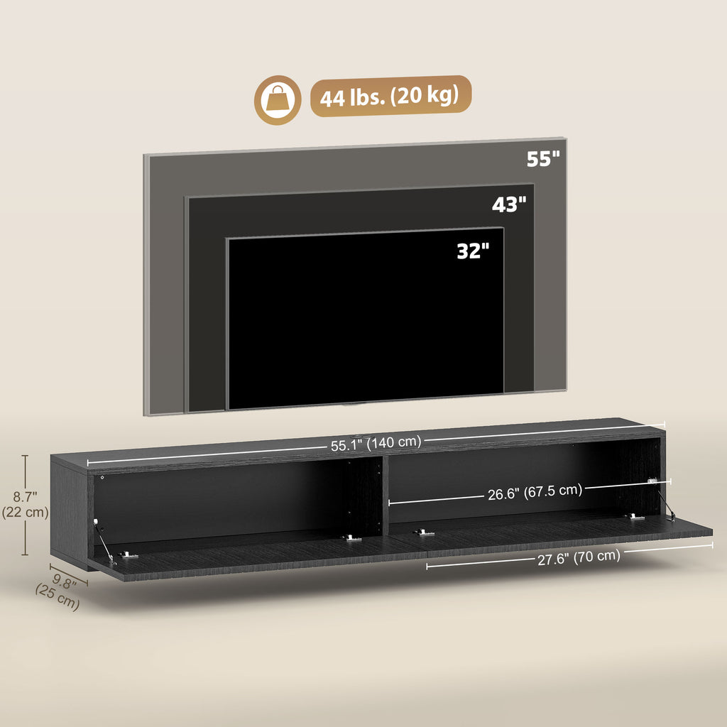 Wall Mount Media Console