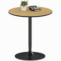  Modern Small Dining Table with Wood Veneer