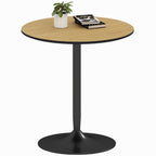  Modern Small Dining Table with Wood Veneer
