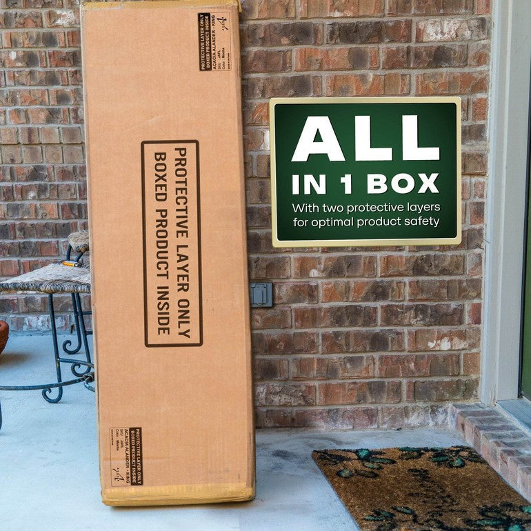 Slother-Alander Deluxe Wood Platform Bed Frame