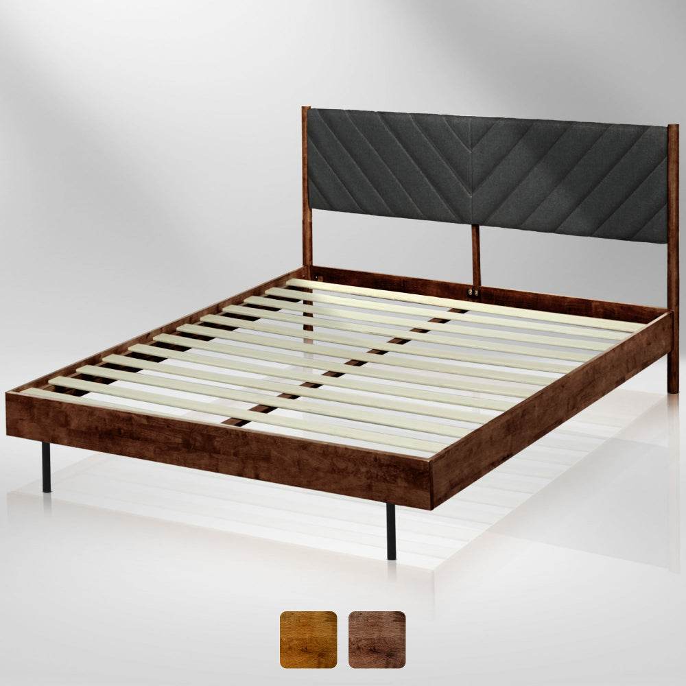 Slother-Astoria Upholstered Solid Wood Bed Frame