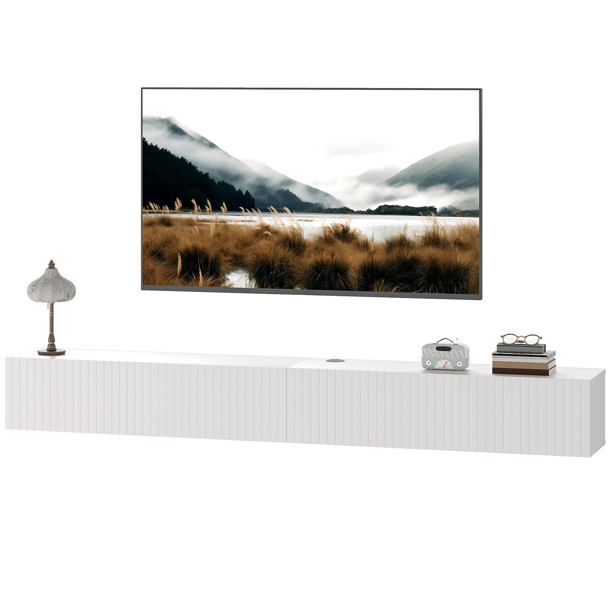  Floating TV Stand for TVs up to 72 Inch