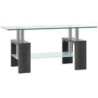 Sutton Rectangle Glass Coffee Table