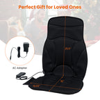 Artemis Back Massager Seat Cushion with Heat &amp; 10 Vibration Motors–Full‑Body Comfort, Anywhere