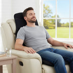 Artemis Back Massager Seat Cushion with Heat &amp; 10 Vibration Motors–Full‑Body Comfort, Anywhere