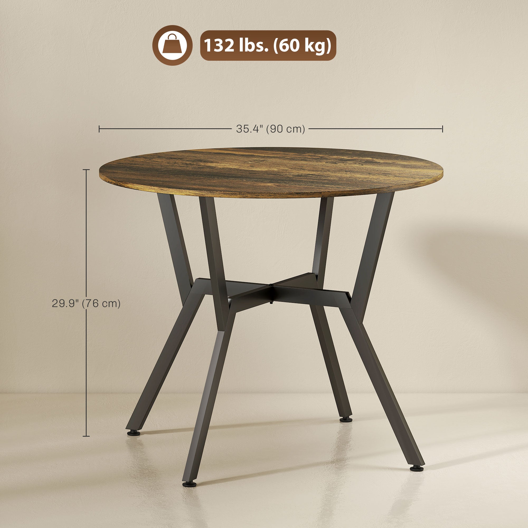 Round Dining Table, Modern Dining Room