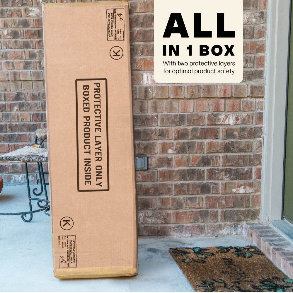 Slother-Astoria Upholstered Solid Wood Bed Frame