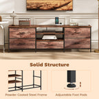  Industrial TV Console with Charging Station